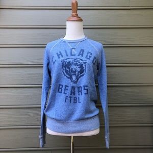 Chicago Bears Long Sleeve Crewneck Sweater- S